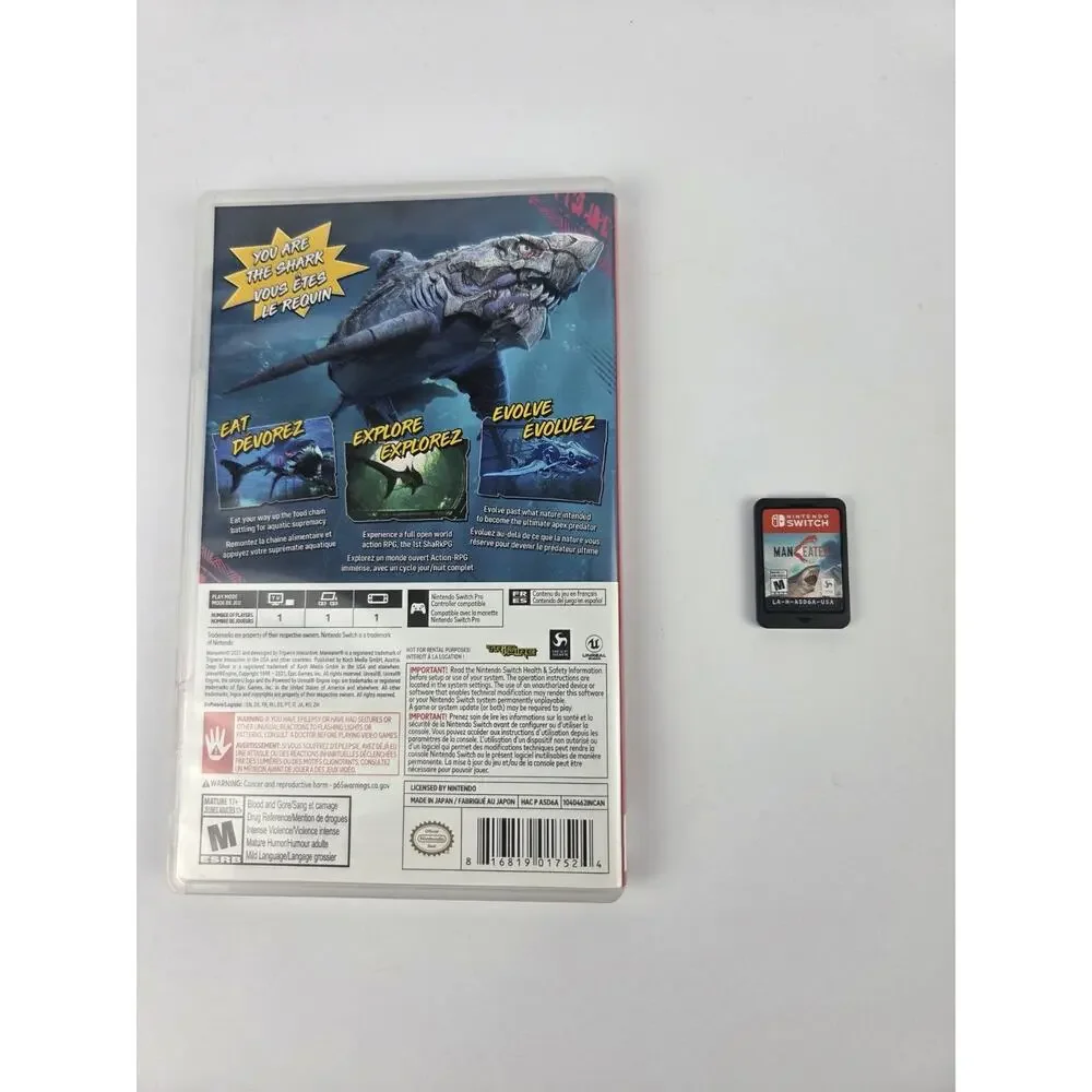 Maneater - Nintendo Switch - Great Condition!